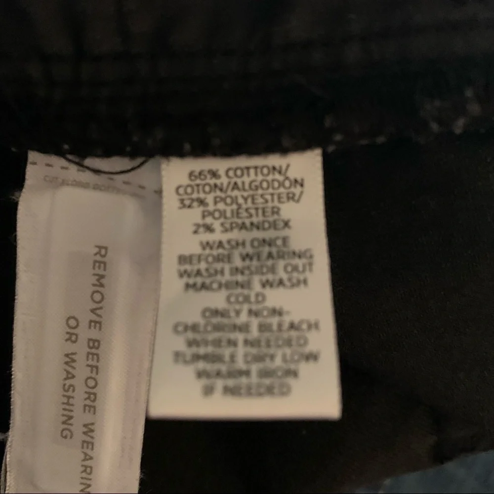 Loft Black Super Skinny Mid Rise Jeans